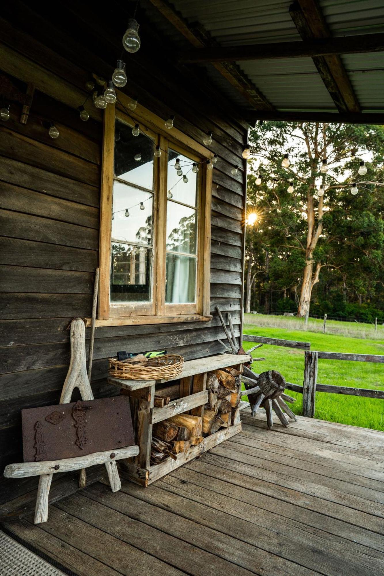 Cosy Farmstay: Green Cabin At Whispering Woods Beedelup Exterior foto